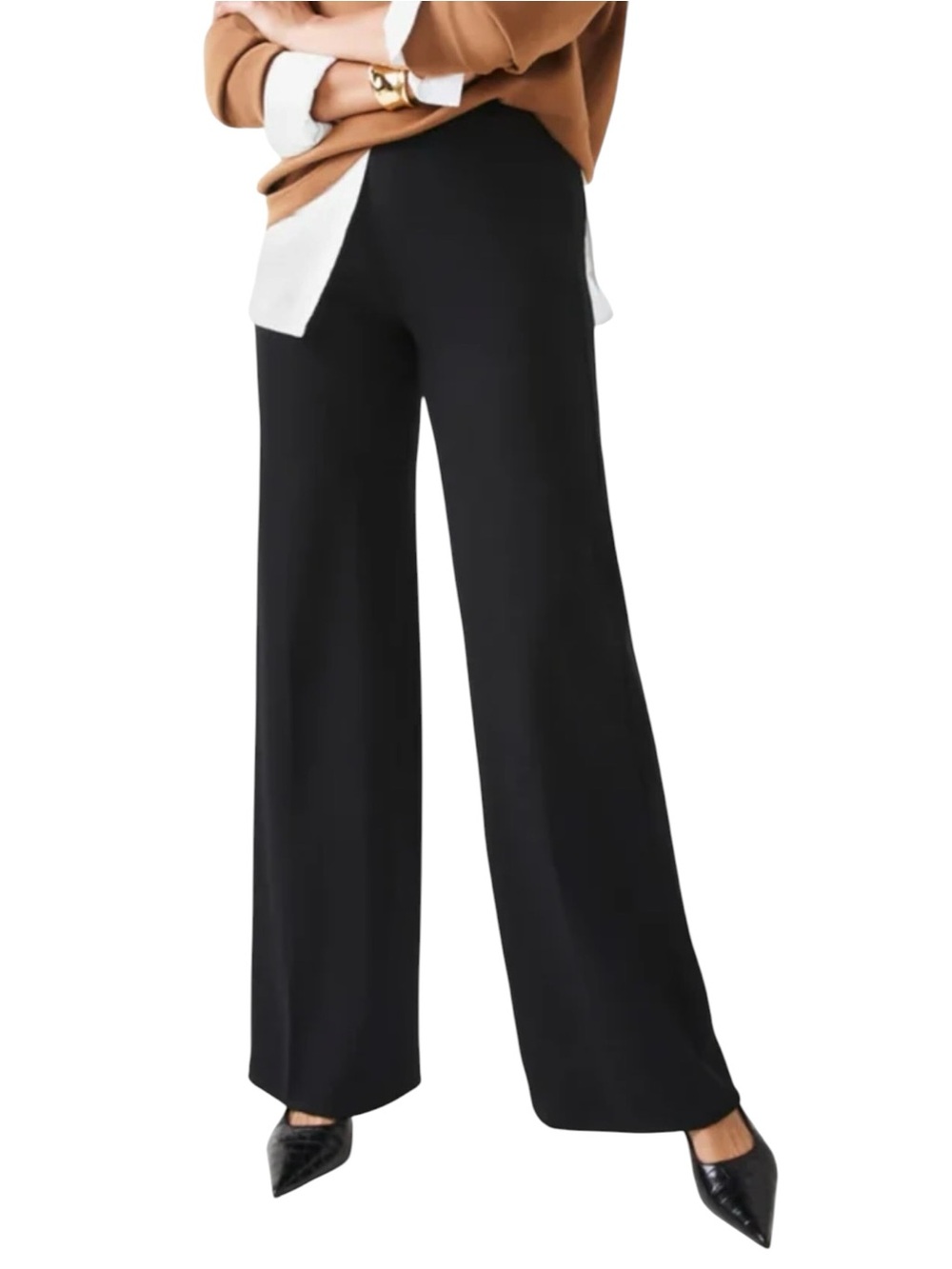 SPANX The Perfect Pant Super Smooth
Perfect Fit Ponte Wide Leg Pant